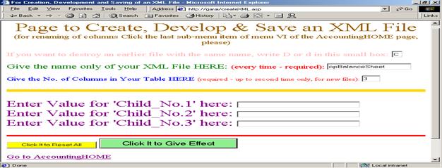 Optional Page to Create Any XML Document